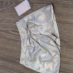 DISNEY 100 GIRLS SWIM SKORT SIZE 7/8 - NWT